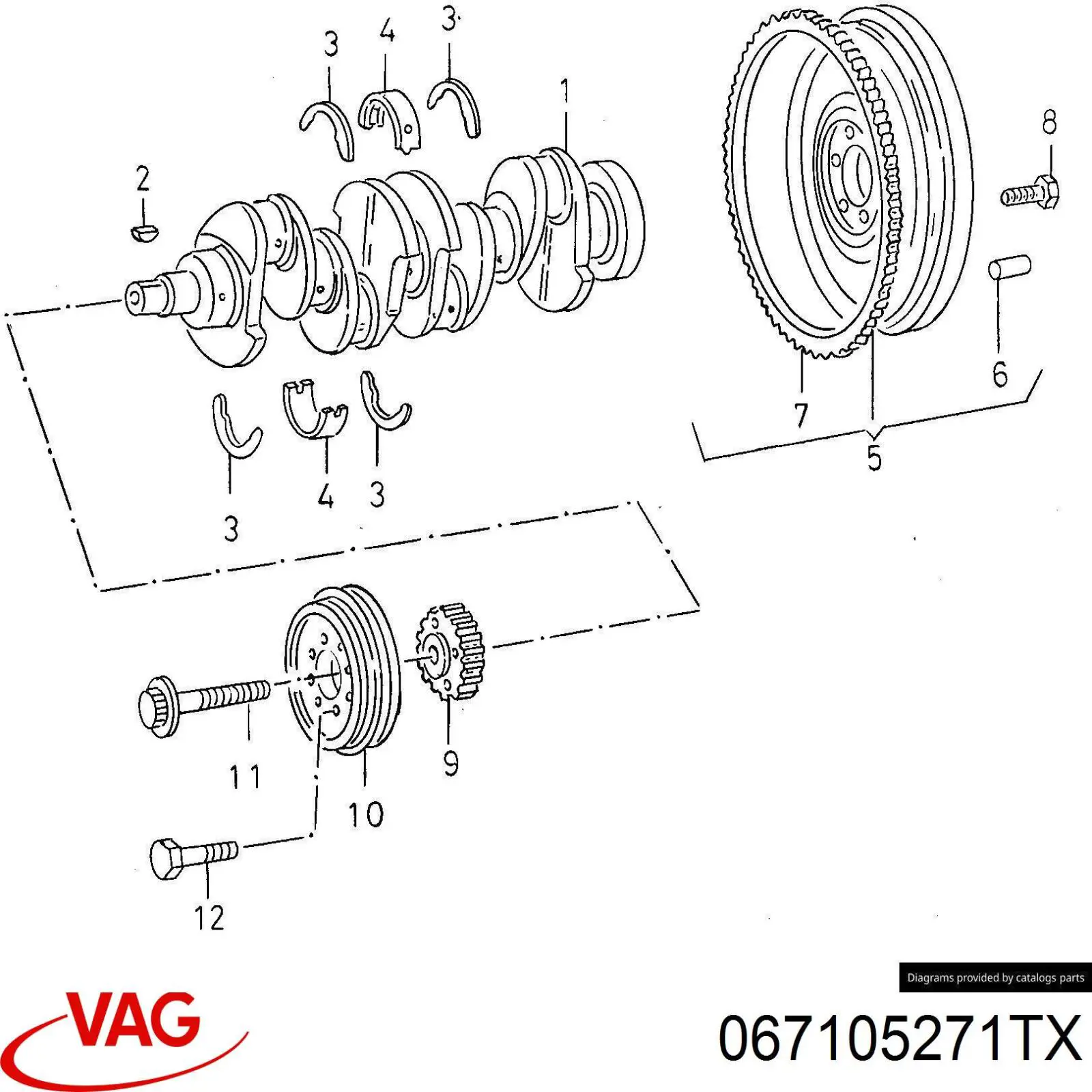 Motor de volante VAG 067105271T precio, desde  EUR