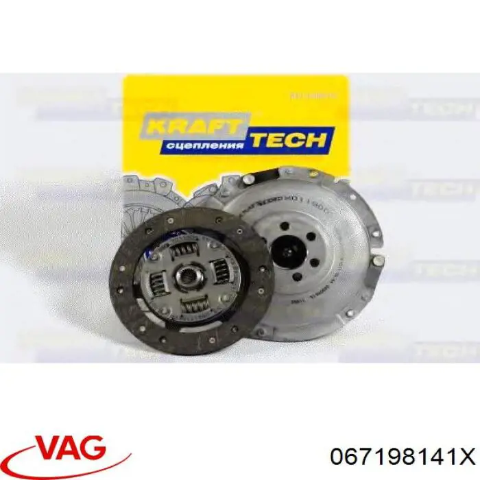 067198141X VAG kit de embrague (3 partes)