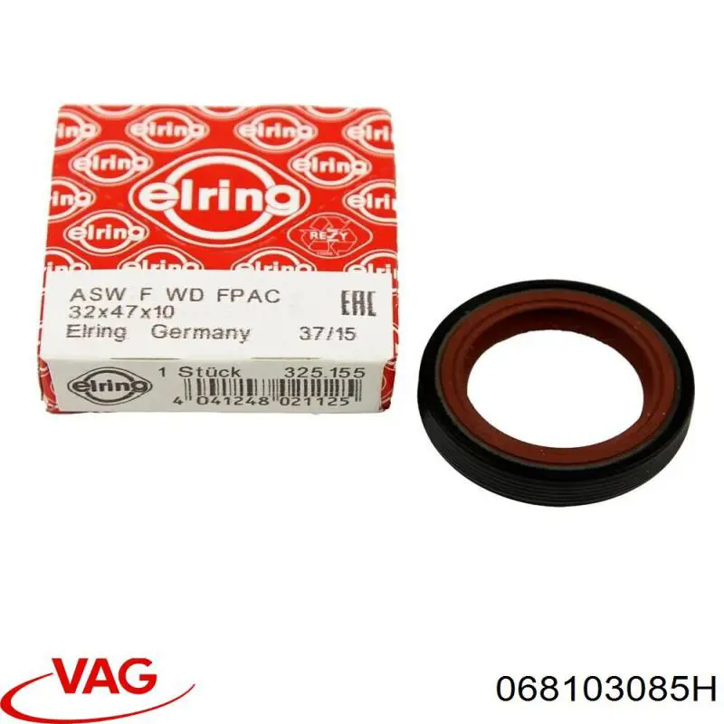 Retén delantero del árbol de levas VAG 068103085H precio, desde 1,86 EUR