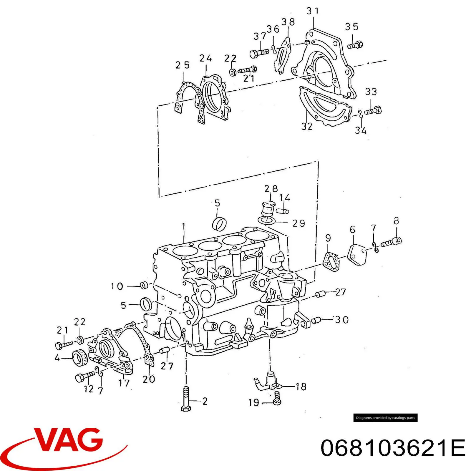  VAG 068103621E precio, desde 99,91 EUR