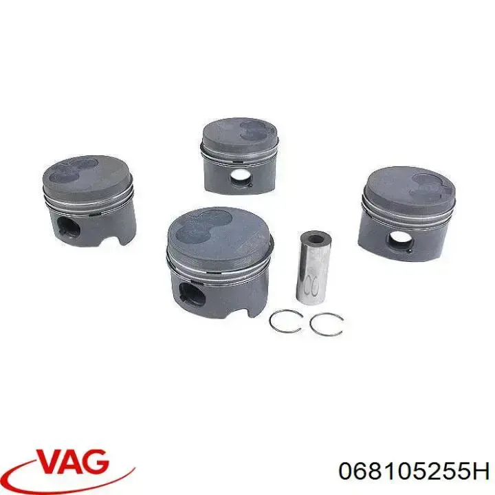 Polea de cigüeñal 068105255H VAG