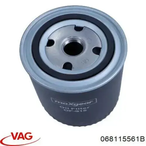Filtro de aceite 068115561B VAG