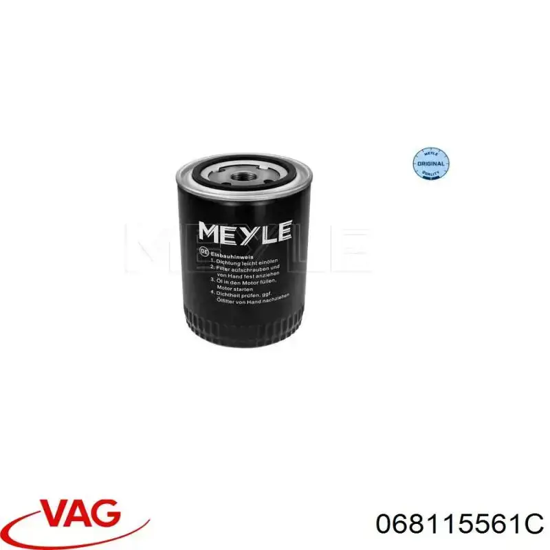 Filtro de aceite 068115561C VAG