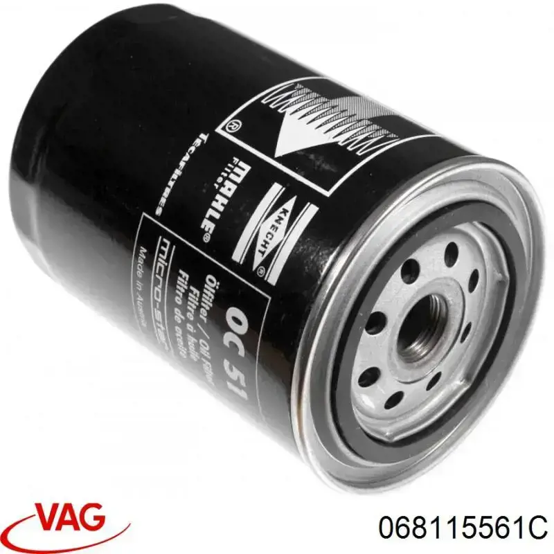Filtro de aceite VAG 068115561C precio, desde 7,59 EUR
