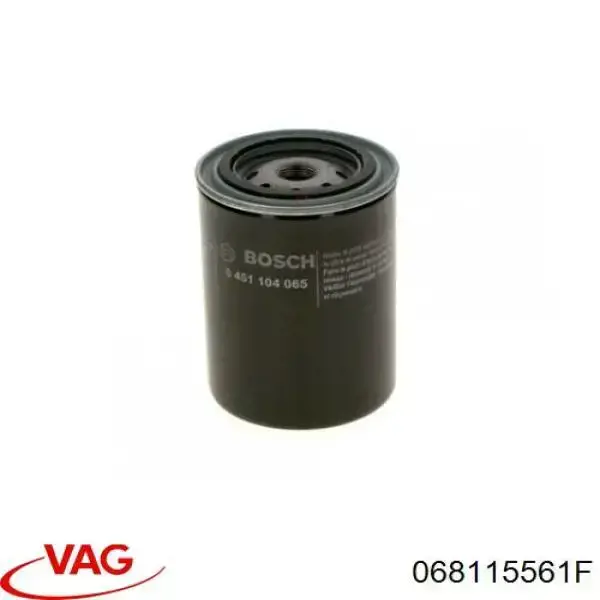 Filtro de aceite 068115561F VAG