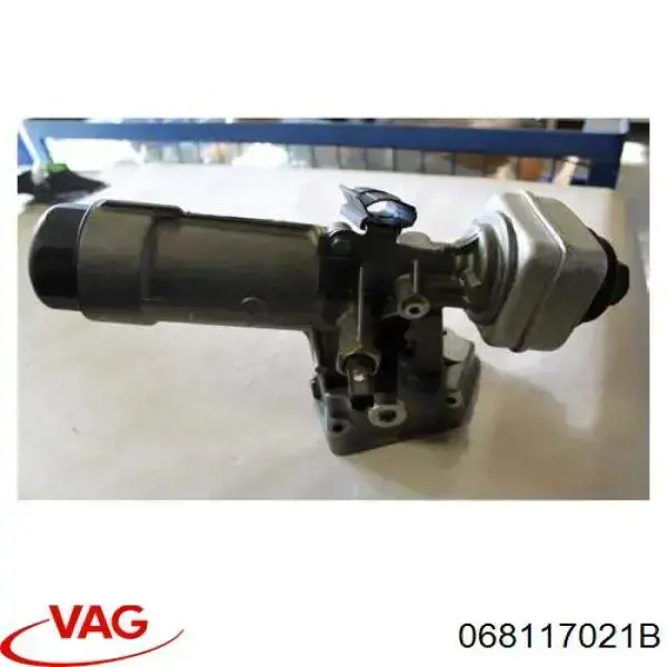 068117021B VAG Radiador de aceite debajo del filtro