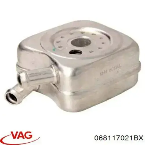 Comprar 068117021BX VAG Radiador de aceite debajo del filtro