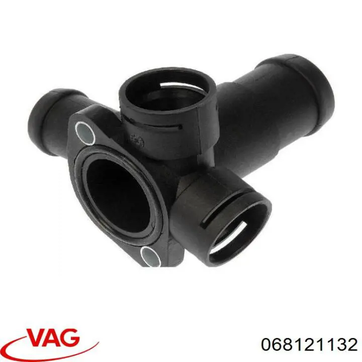 Brida del sistema de refrigeración (triple unión) 068121132 VAG