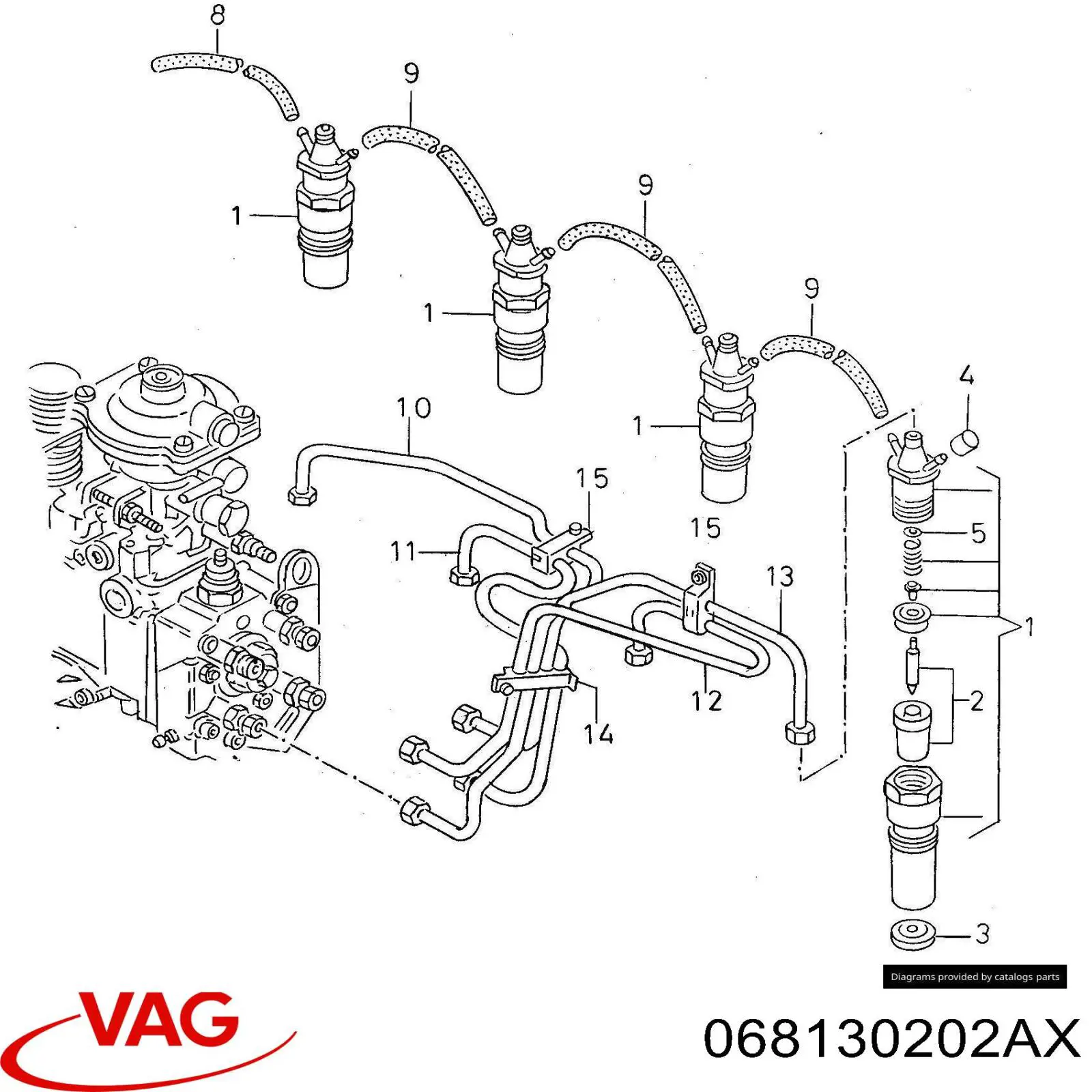 Inyectores VAG KCA30SD274 precio, desde 27,59 EUR