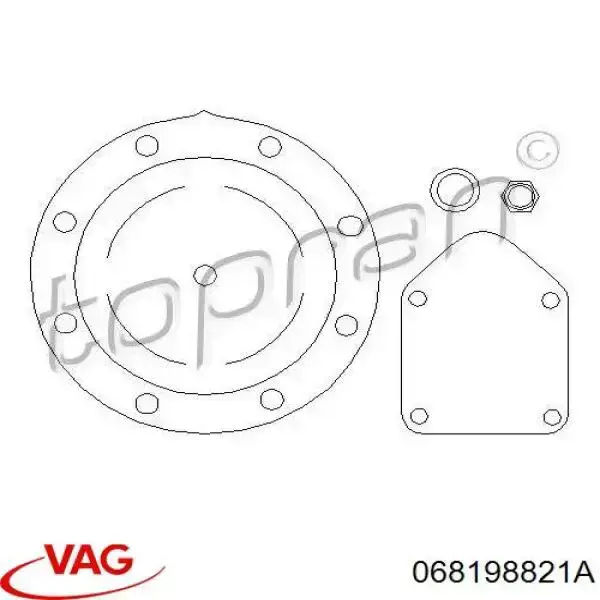 Junta, bomba de vacío VAG 068198821A