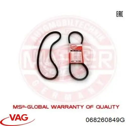 Correa trapezoidal Hyundai H-1 STAREX