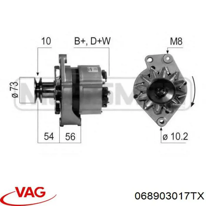Comprar 0120489378 VAG Dynamo