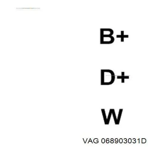 Comprar 068903031D VAG Dynamo