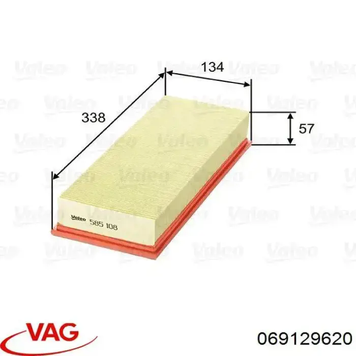Comprar 069129620 VAG Filtro de aire