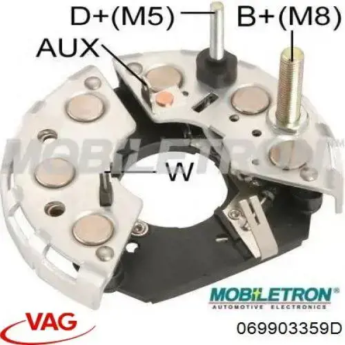 9130086 Volvo Puente de diodos, alternador