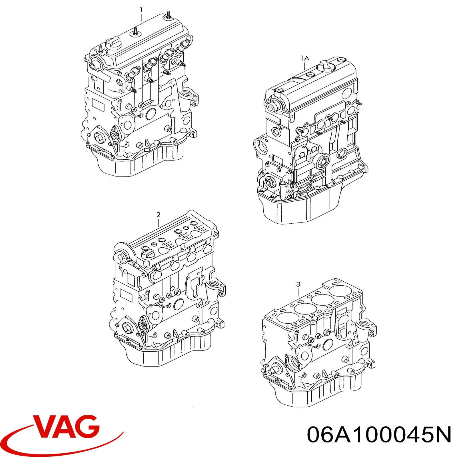 Motor completo para Fiat Tipo  160
