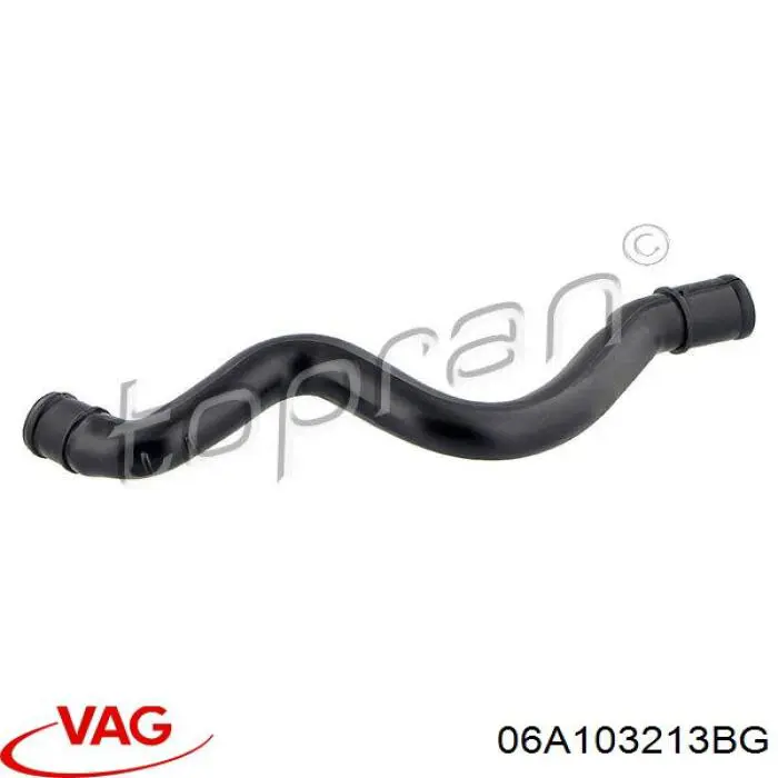 Tubo de ventilación del cárter 06A103213BG VAG
