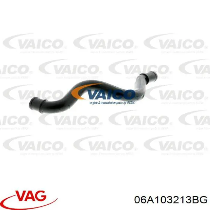 Manguera de ventilación del cárter VAG 06A103213BG
