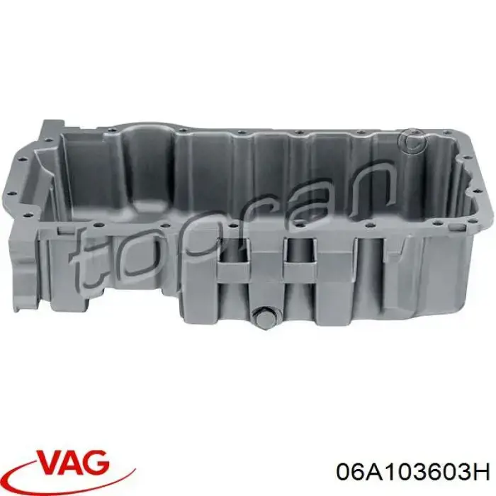 Cárter de aceite del motor VAG 06A103603H