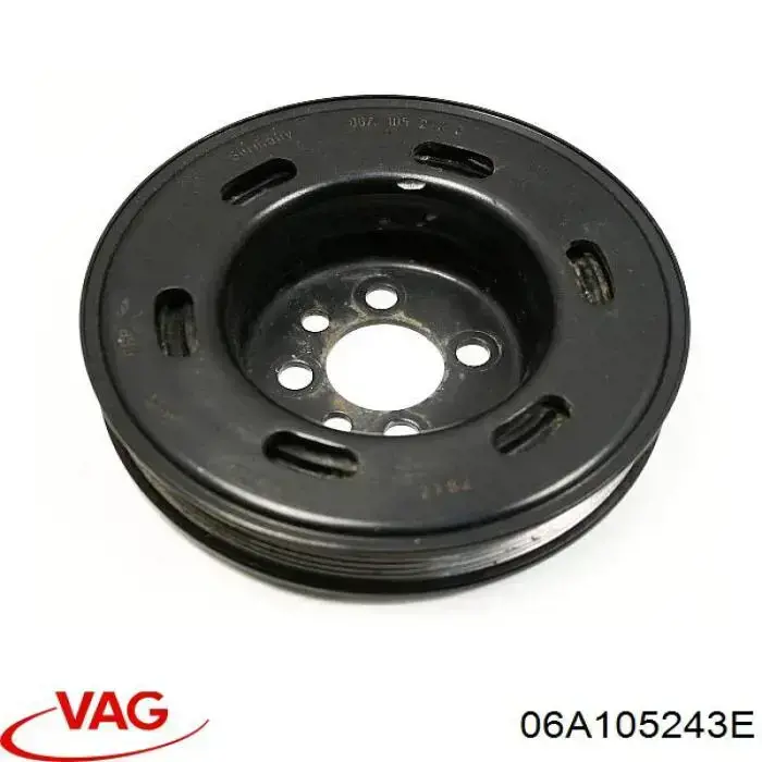 Polea de cigüeñal 06A105243E VAG