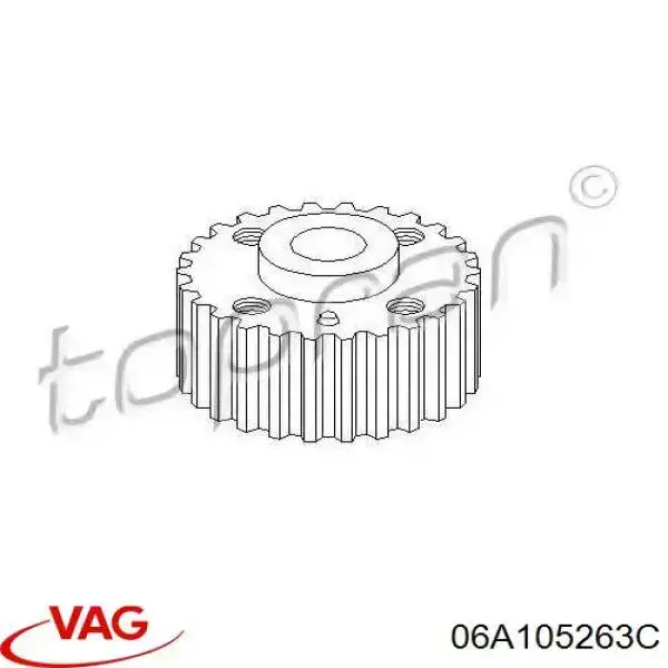 Piñón del cigüeñal VAG 06A105263C precio, desde 11,33 EUR