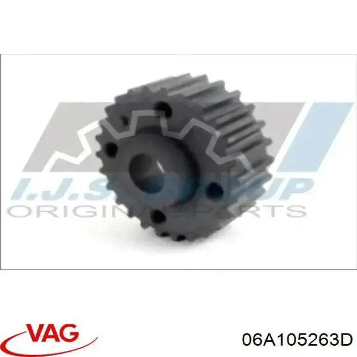 Piñón del cigüeñal VAG 06A105263D precio, desde 11,33 EUR