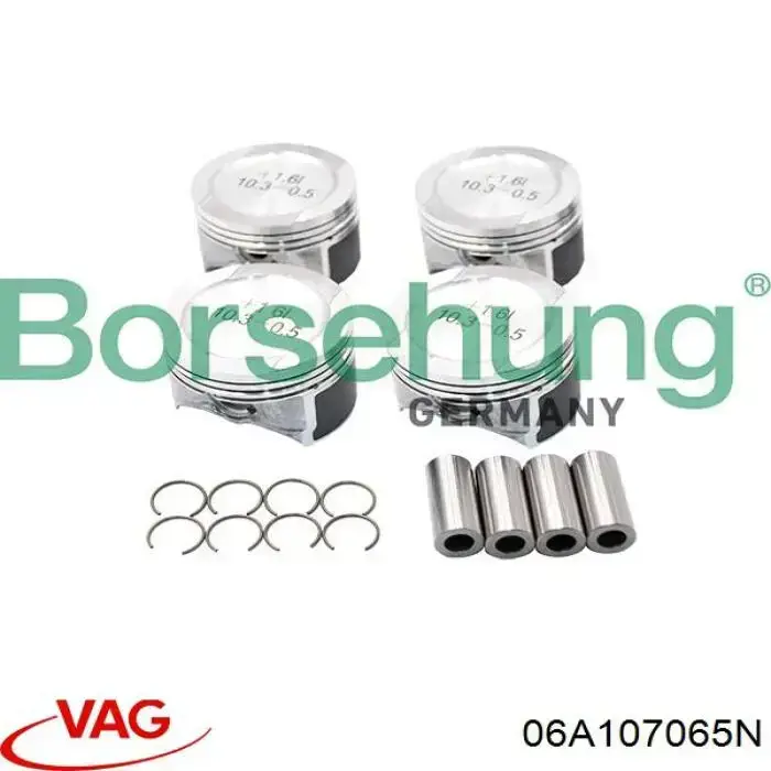 Pistón completo para 1 cilindro, STD VAG 06A107065N precio, desde 71,15 EUR