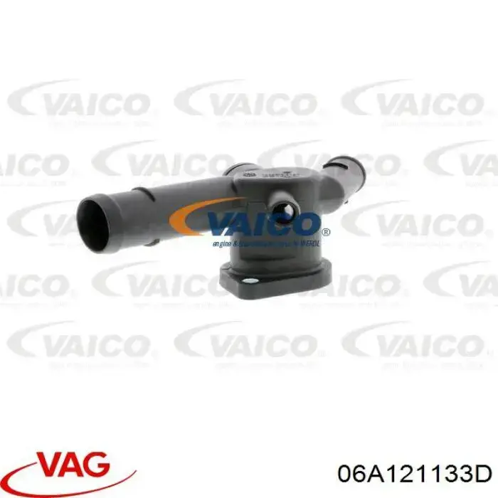 Brida del sistema de refrigeración (triple unión) 06A121133D VAG