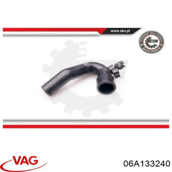 Tubo de ventilación del cárter 06A133240 VAG