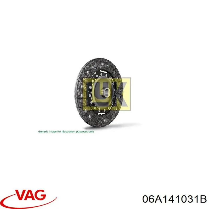 Disco de embrague VAG 06A141031B precio, desde 49,34 EUR