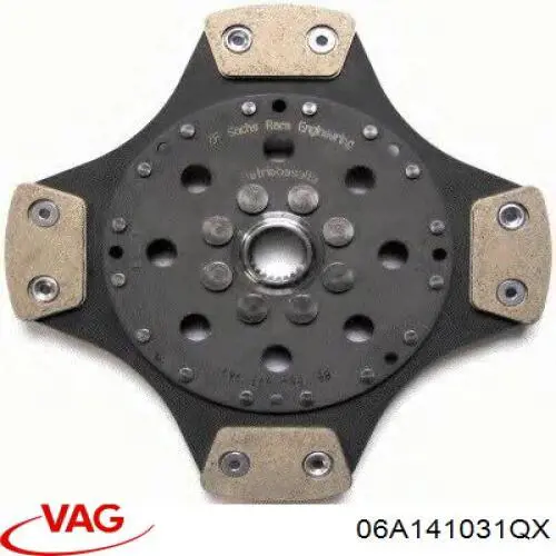 Disco de embrague VAG 06A141031QX precio, desde 80,70 EUR