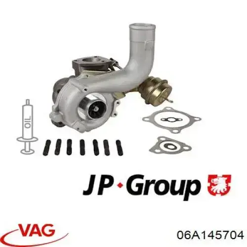 06A145704 VAG turbocompresor