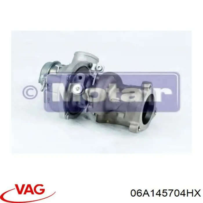 06A145704HX VAG turbocompresor