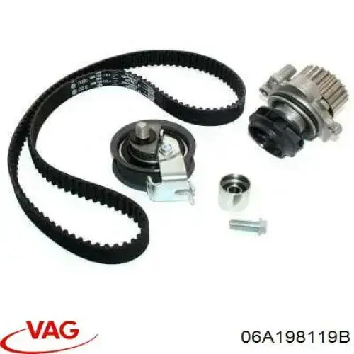Juego de correas dentadas VAG 06A198119B precio, desde 95,39 EUR