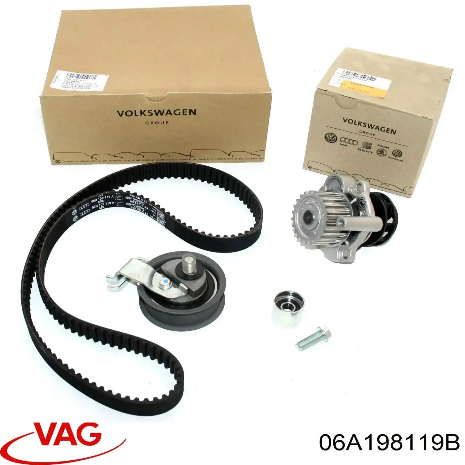 Comprar 06A198119B VAG Kit de correa de distribución