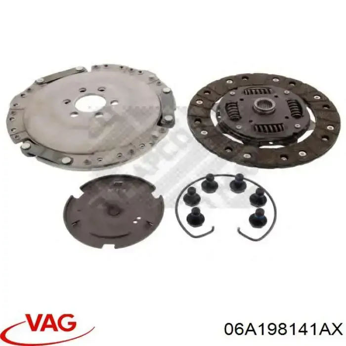 Mecanismo de embrague VAG 06A198141AX precio, desde 81,31 EUR