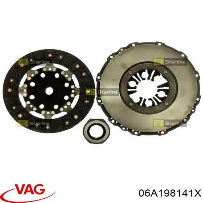 Mecanismo de embrague VAG 06A198141X precio, desde 129,74 EUR