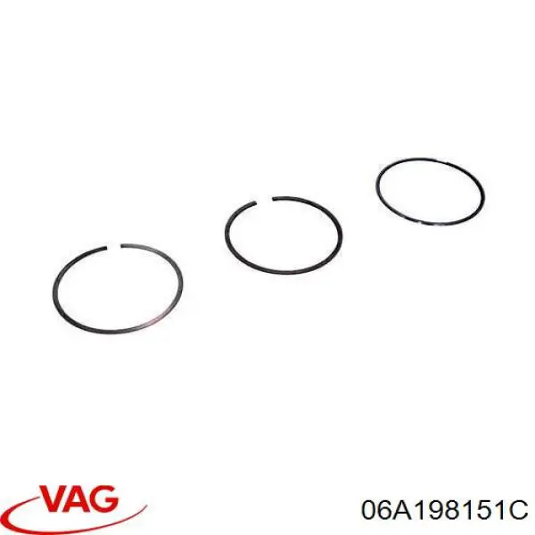Comprar 06A198151C VAG Aros de pistón para 1 cilindro, STD