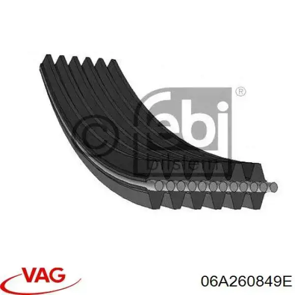Correa de transmisión trapezoidal VAG 06A260849E precio, desde 21,27 EUR