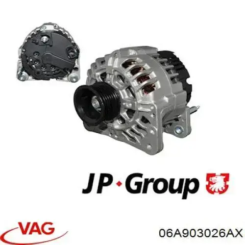 Alternador 06A903026AX VAG