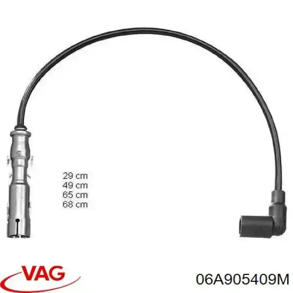 Comprar 06A905409M VAG Cable de bujía