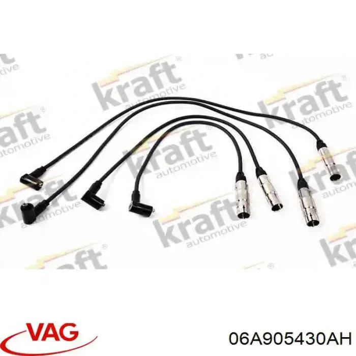 Juego de cables de bujias VAG 06A905430AH precio, desde 28,32 EUR
