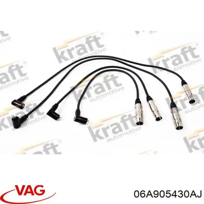 06A905430AJ VAG cable de encendido, cilindro №2