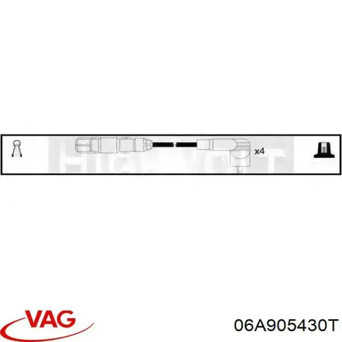 Comprar 06A905430T VAG Cable de bujía