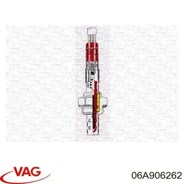 Sonda lambda de oxígeno posterior al catalizador 06A906262 VAG
