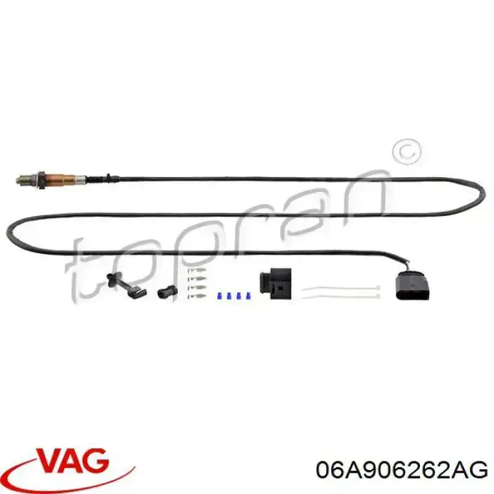 Sonda lambda de oxígeno posterior al catalizador 06A906262AG VAG