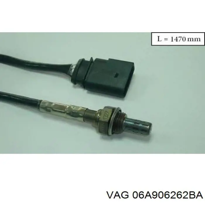 077906262M VAG sonda lambda, sensor de oxígeno despues del catalizador izquierdo