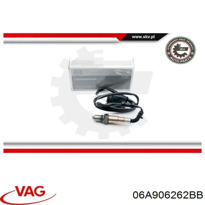Comprar 06A906262BB VAG Sonda lambda de oxígeno posterior al catalizador