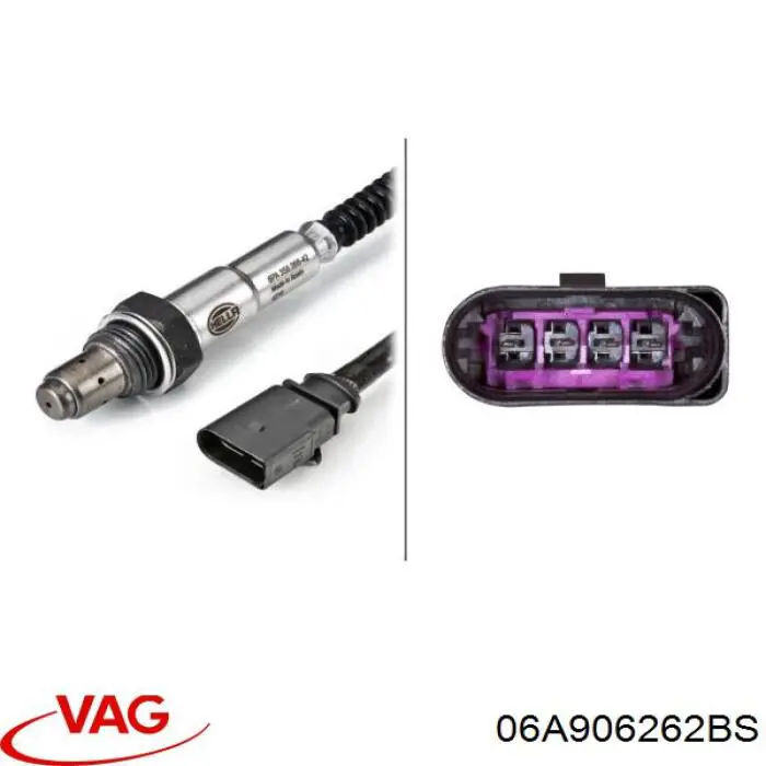 Sonda lambda de oxígeno posterior al catalizador VAG 06A906262BS precio, desde 61,74 EUR