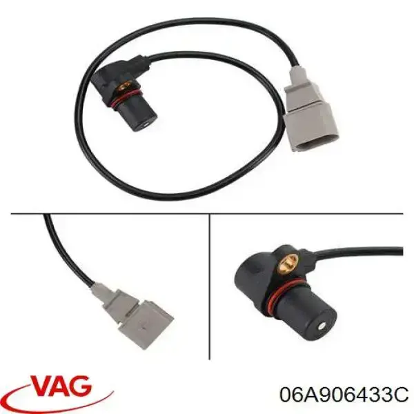 06A906433C VAG Sensor de posición del cigüeñal
